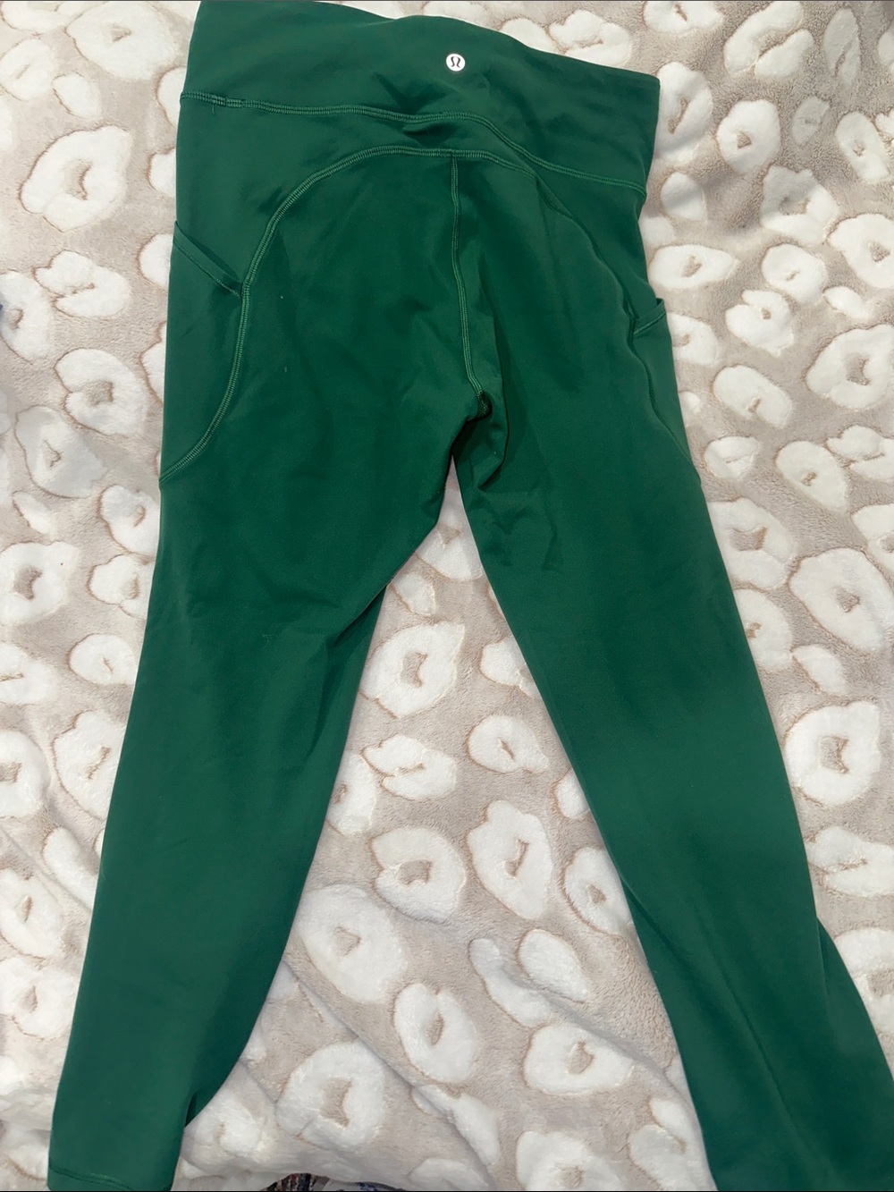 lululemon athletica Forest Green High-Waist Performance Leggings